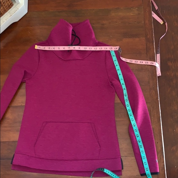 3/15 5/25 Champion C 9 Fuschia Cowl Neck Pullover - Picture 3 of 6